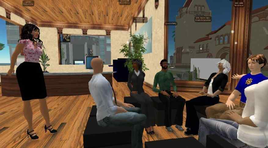 metaverse toplantı salonu