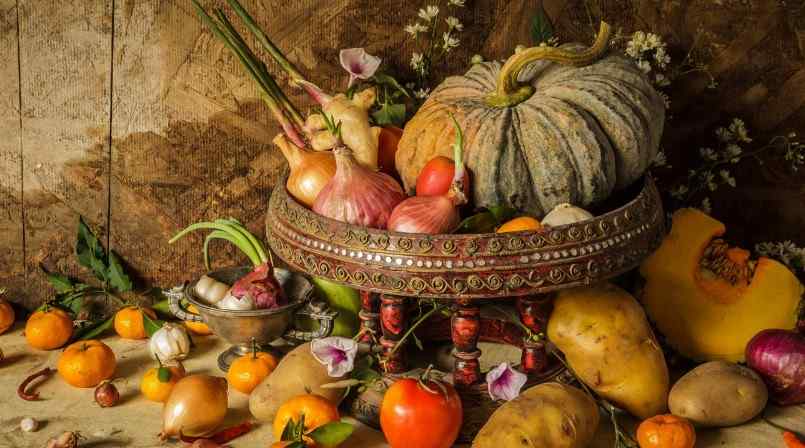 meyve ve sebzelerle güzellikler